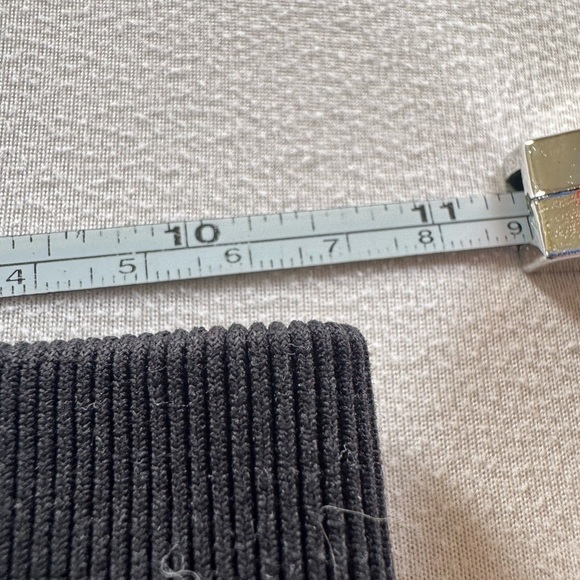 Young LA Size S Black Workout Ribbed Leggings - Picture 6 of 6